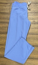 Size S FIGS High Waisted Davia Ceil Blue Straight Leg Scrub Pant
