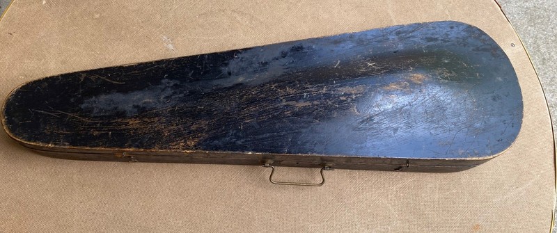 Antique Wooden Violin Case. GSB ORIGINAL 