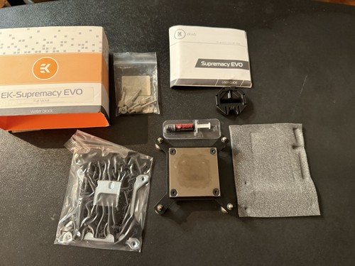CPU EKWB EK-SUPREMACY EVO NICKEL PLEXI - Photo 7/8