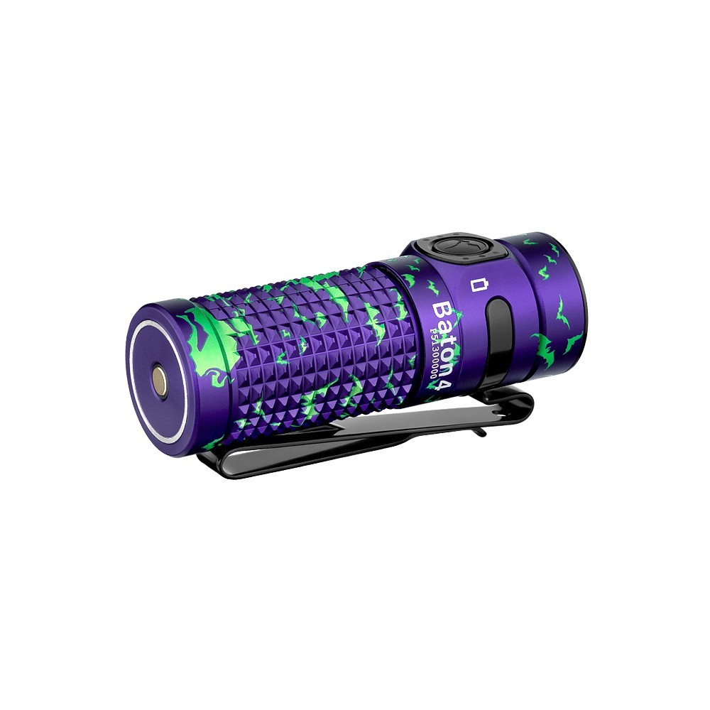 Olight Baton 4 Premium Nocturnal Sentinel Flashlight, Charging