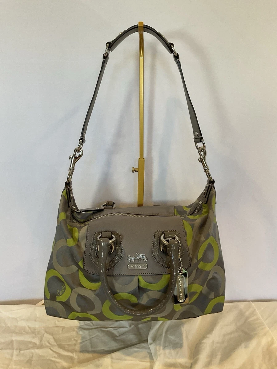 バッグ COACH Op Art floral accessory pouch Coach Op Art Crossbody for sale | eBay