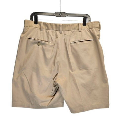 Pro Tour 8.5" Shorts 3 Pair Mens Size 34 Khaki Brown Cool Play Golf Chino Preppy - Picture 3 of 19