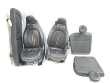 2013 2017 Fiat 500 Oem Set Of Front Bucket Abarth Leather Seats Worn And Torn 2013 2017 Fiat 500 Oem Set Of Front Bucket Abarth Leather Seats Worn And Torn
