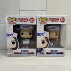 Funko Pop Stranger Things Steve Robin Scoops Ahoy Vinyl Figures