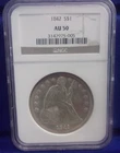 1842-P Seated Liberty Dollar — photo from another recent sale