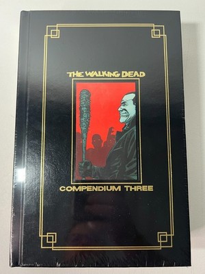 The Walking Dead Hardcover Compendium 1 2 3 4 RED GOLD FOIL