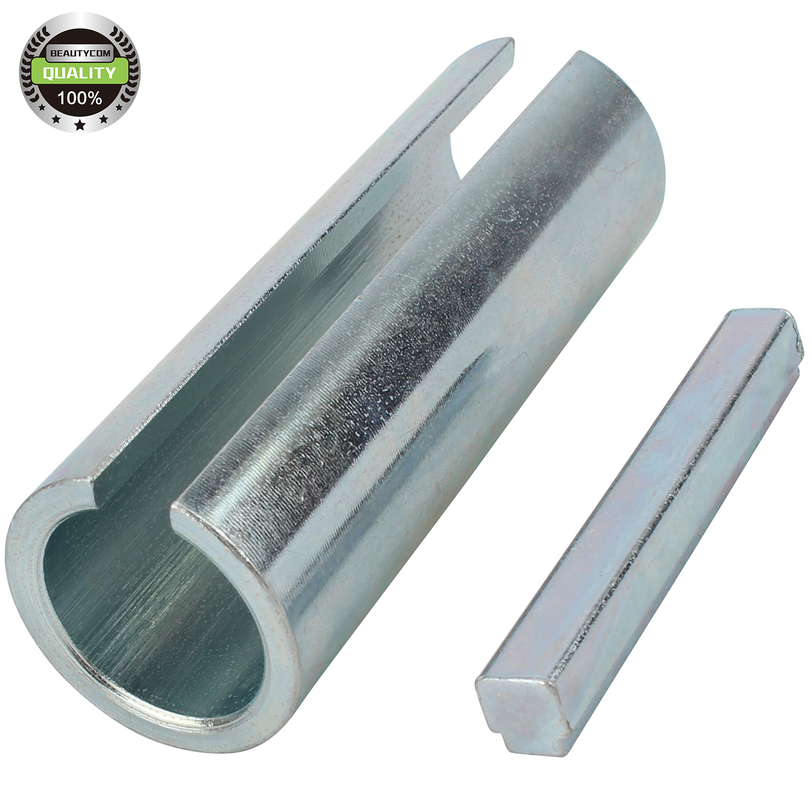 3/4" To 1" Step Key Crankshaft Sleeve Adapter - For Predator & Other Small Gas Engines (7HP) - Stainless