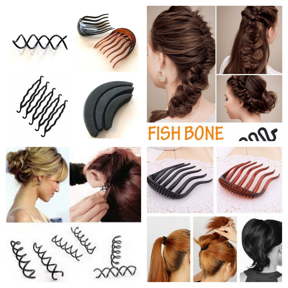 Acessório de Cabelo para Coque e Penteados Especiais - Style Up Comb