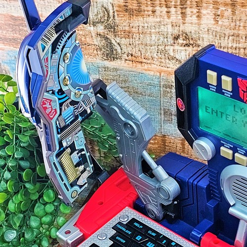 Hasbro Transformers Optimus Prime Laptop Kids Learning Laptop Computer Rare HTF - Picture 10 of 23
