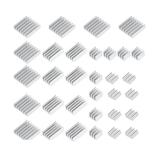 Efficient Cooling with 32Piece Aluminum Heatsink Set for 4B for DIY