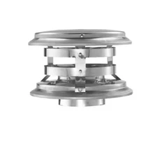 DuraVent 3PVL-X4ADS Pellet Stove Vent Pipe Adapter, 3 to 4 In.