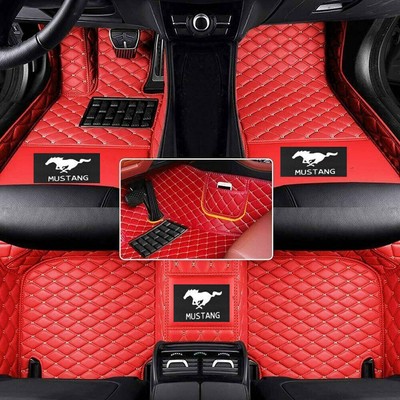 Custom All-Weather Floor Mats For Ford Mustang 1994-2024 - 4 Piece Set