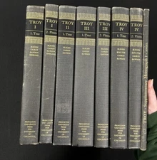 TROY Settlements 8 vol. Set Blegen Caskey Rawson et al 1950