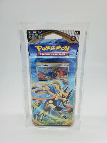 Pokemon Acrylic Theme Deck Display Box case Framing/Display Quality Grade