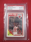 1989 Fleer Michael Jordan PSA 8 Near MINT Card #21 Chicago Bulls - free shipping