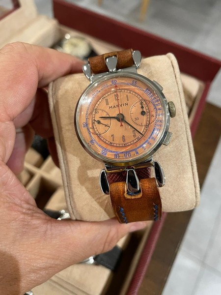 Marvin Chrono Militar Valjoux 22 1940