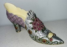 Vintage Resin high heel decorative Victorian shoe 9 ML13A