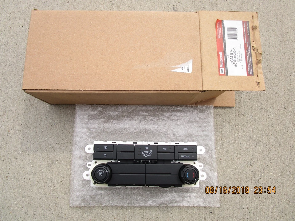 11-16 FORD F650 F-650 F750 F-750 AIRE ACONDICIONADO CALEFACCIÓN CONTROL DE TEMPERATURA FABRICANTE DE EQUIPOS ORIGINALES NUEVO Foto 3 de 3