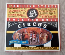 ROLLING STONES  - ROCK AND ROLL CIRCUS - CD & BOOKLET 1995 1st Pressing  