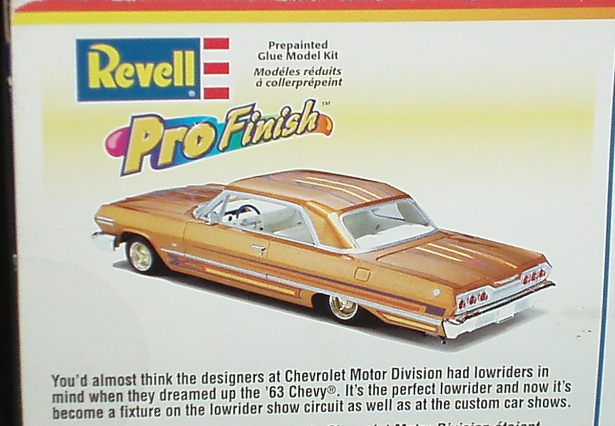 ‘63 CHEVY IMPALA Lowrider レベル　1/25 REVELL PLASTIC 1963 CHEVY IMPALA SS 