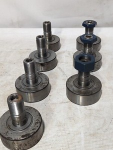 INA NUKR90A cam follower, stud-type track roller, with axial guidance