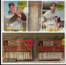 1969 Oriole’s Rookie & Topps Collectible Sports Memorabilia Trading Cards