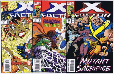 X-FACTOR # 94, 95, 96 US Comics 1993