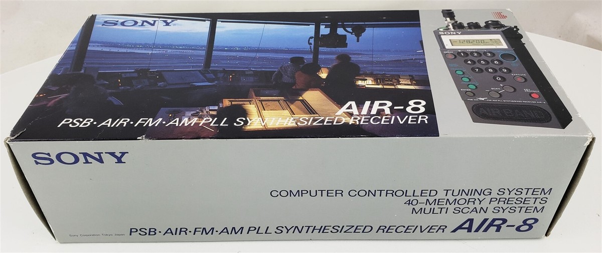 ソニー PSB/AIR/FM/AM 4バンドレシーバー AIR-8 ジャンク扱い ソニー PSB/AIR/FM/AM 4バンドレシーバー AIR-8 ジャンク扱い