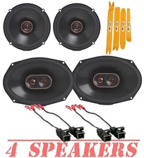 Infinity speaker package for 2005-2010 Chevy Cobalt - for Front Door & Rear Deck