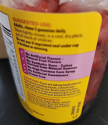 Nature Made Multivitamin for her / 70 gummies/Strawberry - Picture 5 of 5