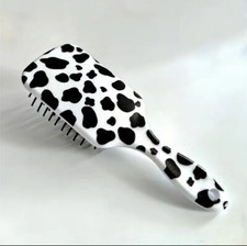 Small Animal Print Paddle Hairbrush Style Detangle Brush Smooth - 4 Variations