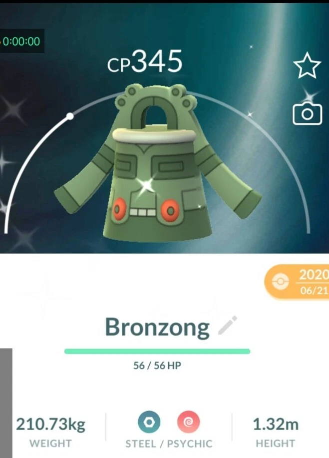Pokémon Go Trade &#10024; Shiny Bronzong (Bronzor Evolution) &#10024; (Read Description)