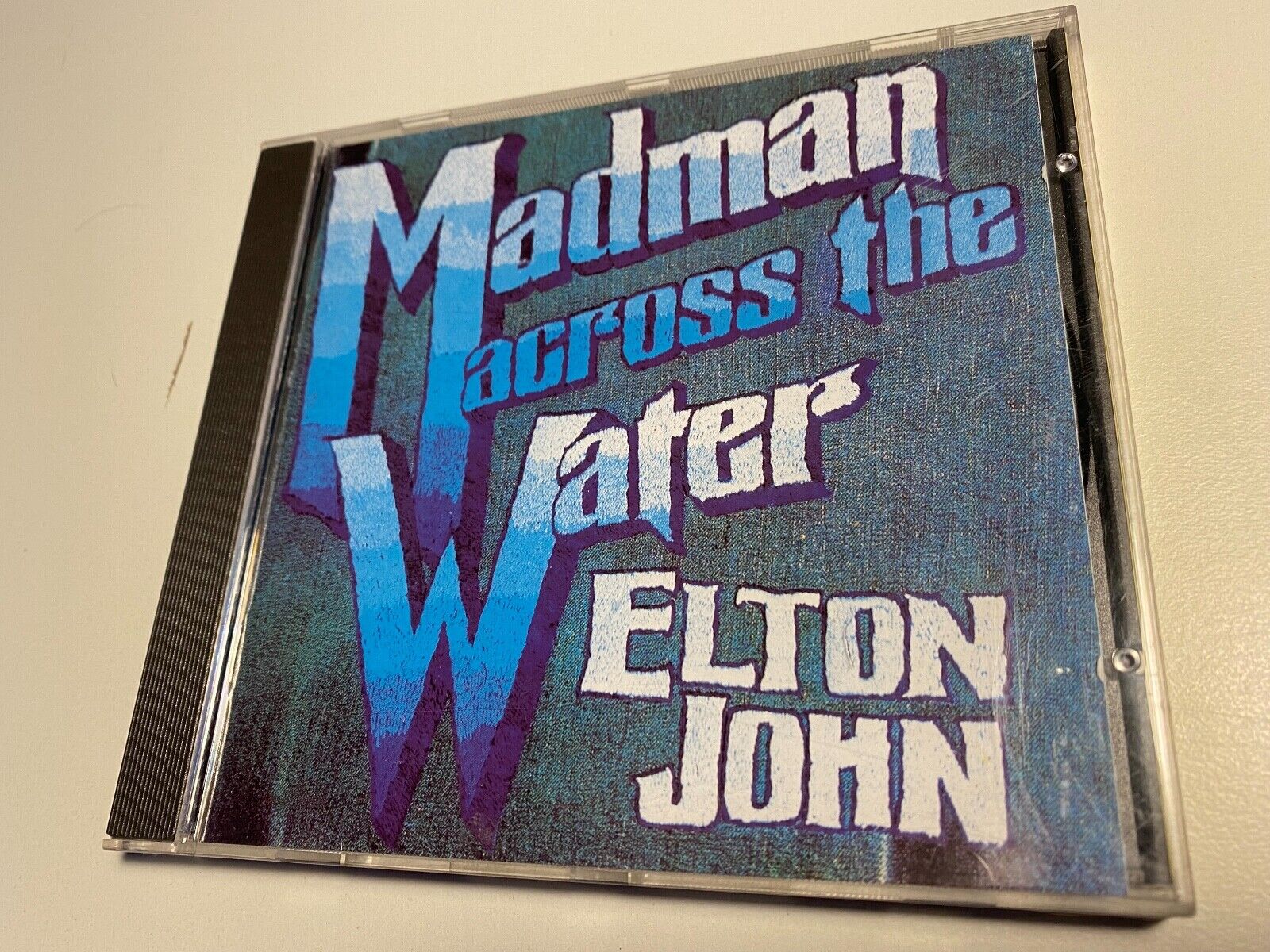 ELTON JOHN "MADMAN ACROSS THE WATER" 9 TRACK CD ALBUM 1971 WEST GERMAN PRESSING*