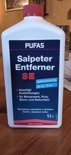 Pufas Salpeter Entferner 1l -  Beseitigung von Ausblühungen Beton Mauerwerk
