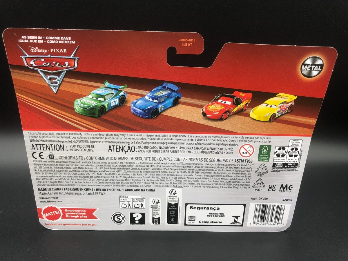Disney Pixar Cars Headset Crew Chief Lightning McQueen and Rusteze