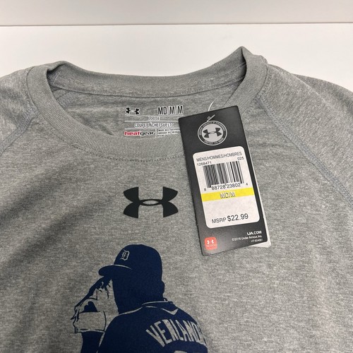 Detroit Tigers Under Armor Verlander Veterans Tshirt Men’s Medium - Picture 4 of 6