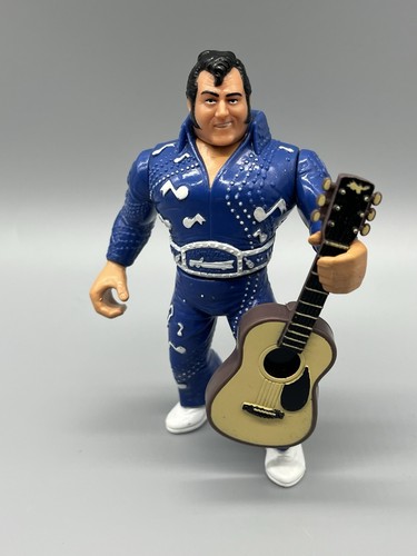 WWF Hasbro Honky Tonk Man W/ Guitar WWE 1991 Serie...