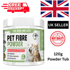 Probiotic Prebiotic Powder for Dogs & Cats – Digestion, Gut & Anal Gland Support