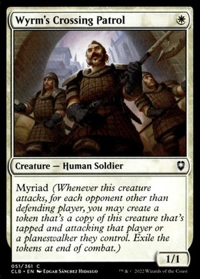 2022 Commander Legends: Battle for Baldur's Gate Wyrm's Crossing Patrol