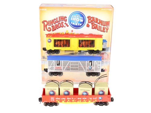 Lionel K-Line 6-22126 Ringling Bros. Paquete/caja de expansión de tren de circo | Condition: Used