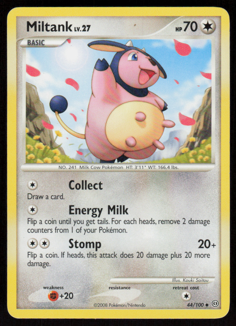 Miltank 44/100 Uncommon Stormfront Pokemon LP
