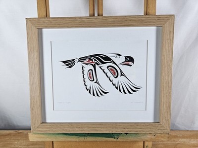 CARL STROMQUIST ''ADLER IM FLUG'' ERSTE NATIONEN INDIANER KANADISCHE NORDWESTKÜSTE