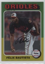 2024 Topps Heritage Chrome Refractor 284/575 Felix Bautista Félix #36 0p4n