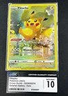Pikachu GG30/GG70 Crown Zenith Galarian Gallery Ultra Rare Holo cracked Cgc 10