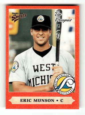 1999 Multi-ad Midwest League Top Prospects 30 Eric Munson BXCP10
