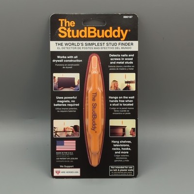 The Original StudBuddy Magnetic Stud Finder # 000107 - Made in the USA NEW NIP