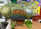 TMNT Turtle Blimp 1988 w Box Teenage Mutant Ninja Turtles Wacky Attack Aircraft