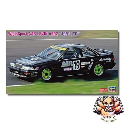 NEU Hasegawa 1/24 WedsSports AAR Levin AE92 1991 JTC Plastikmodell 20702
