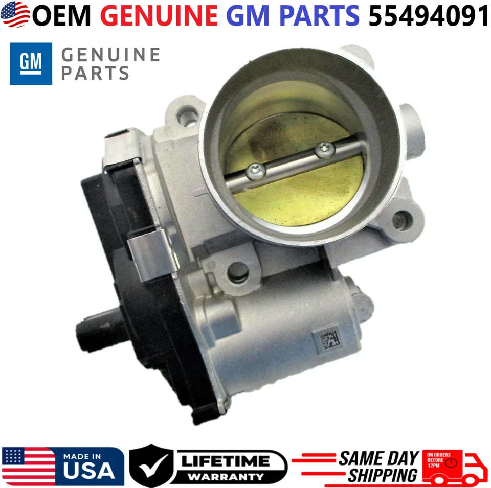 Carrocería de acelerador GM GENUINA OEM para Chevrolet Malibu 2016-2019 1,8 L I4, 55494091 Foto 2 de 4