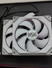 TWO Lian LI Unifan SL140 2x140mm ARGB  White